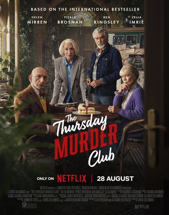 Netflix映画『木曜殺人クラブ』（The Thursday Murder Club）