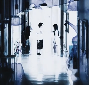 OPキングとどの子が一緒に映っている場面