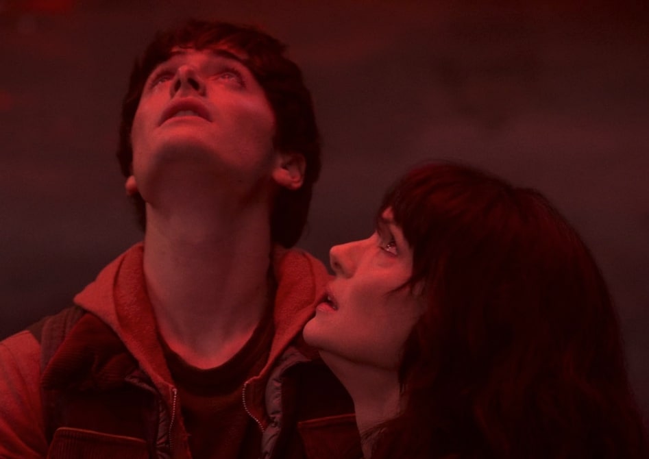 裏側世界でアビスを見守るウィルとジョイス、